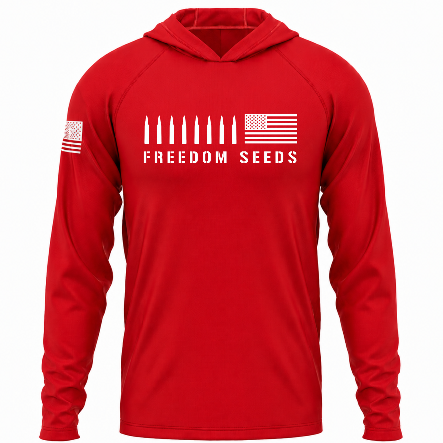 Freedom Seeds Patriotic Performance Hoodie
