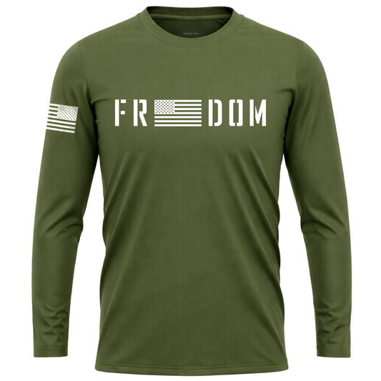 Freedom Patriotic Lightweight Performance Long Sleeve