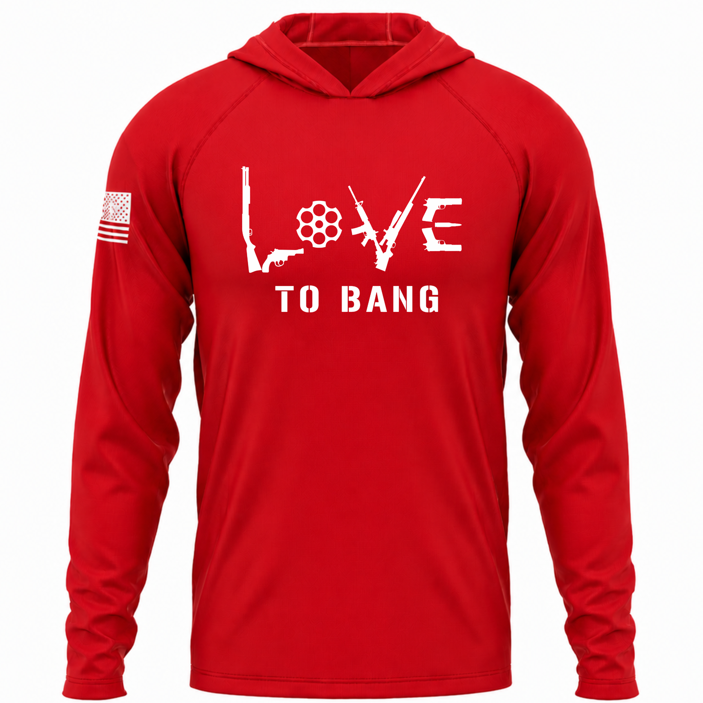 Love To Bang Patriotic Performance Hoodie
