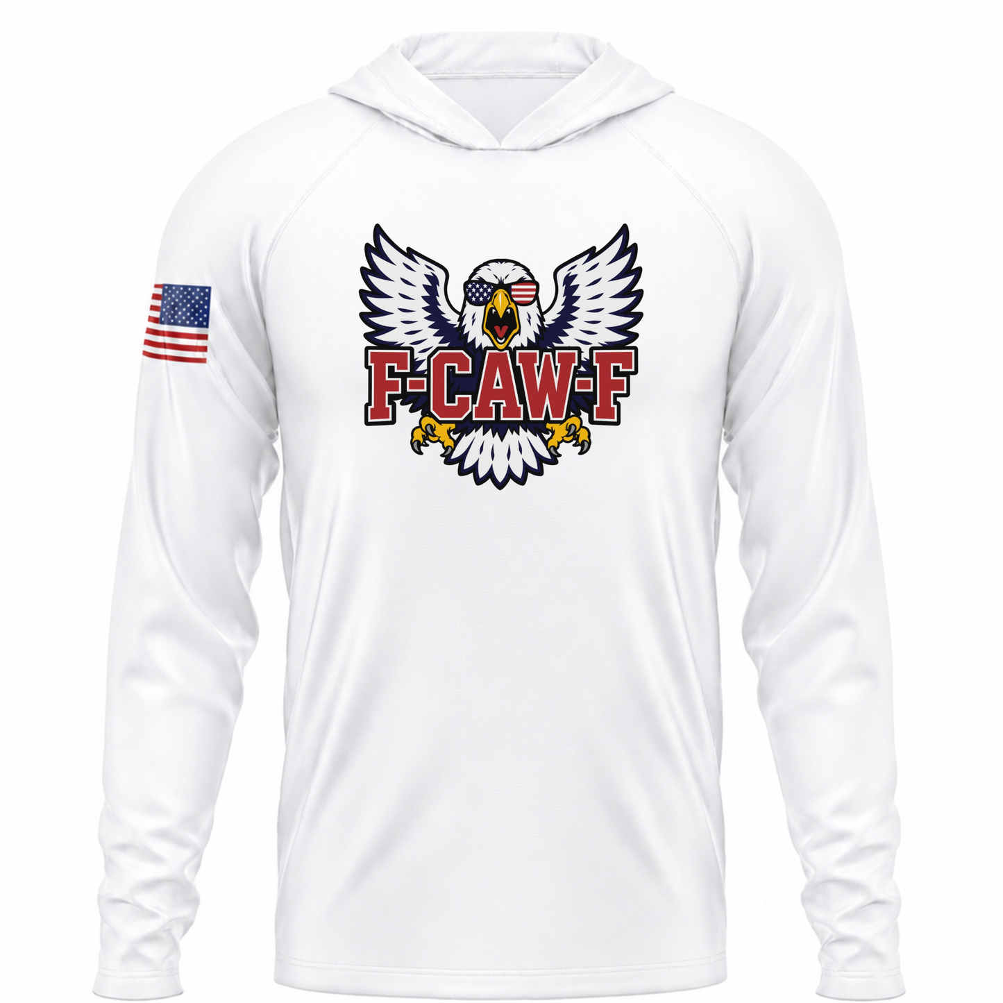 F-CAW-F Patriotic Performance Hoodie