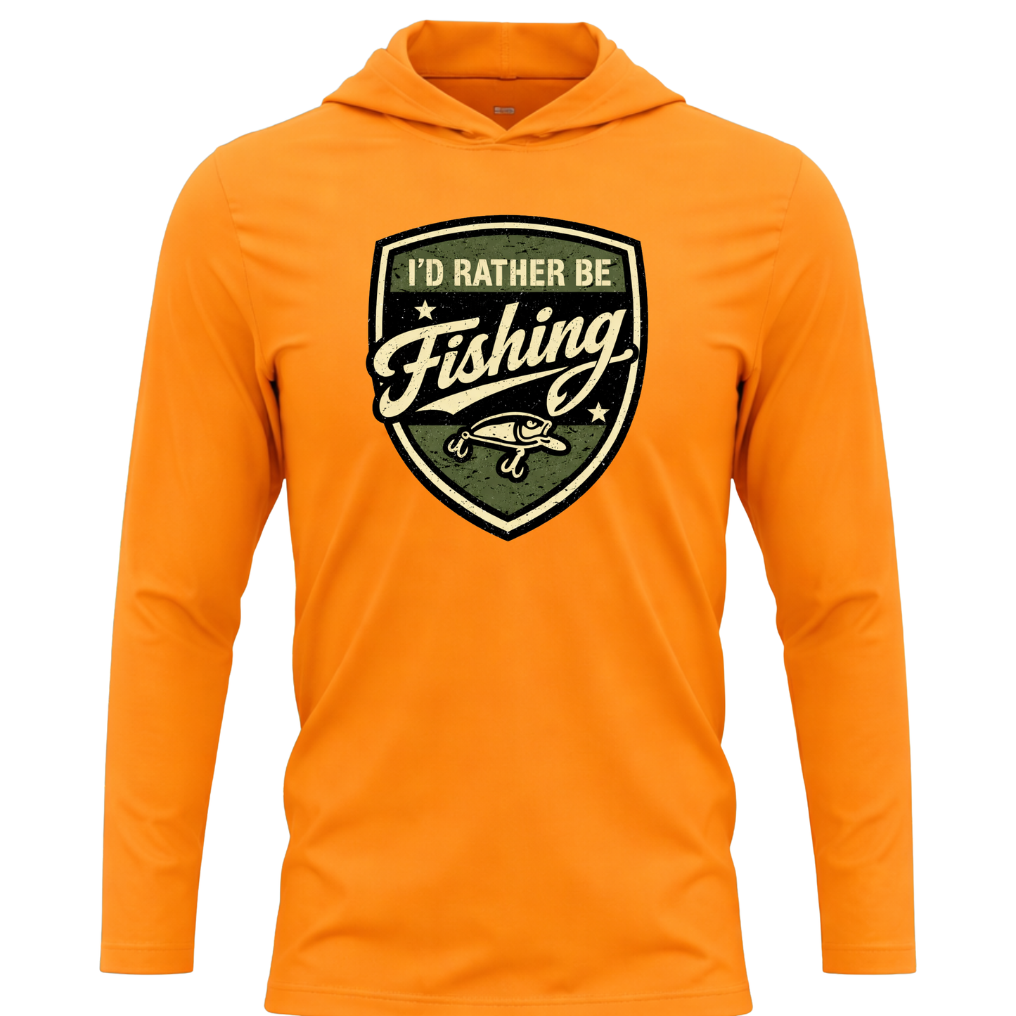 I'd Rather Be Fishing SPF50 Performance Fishing Hoodie