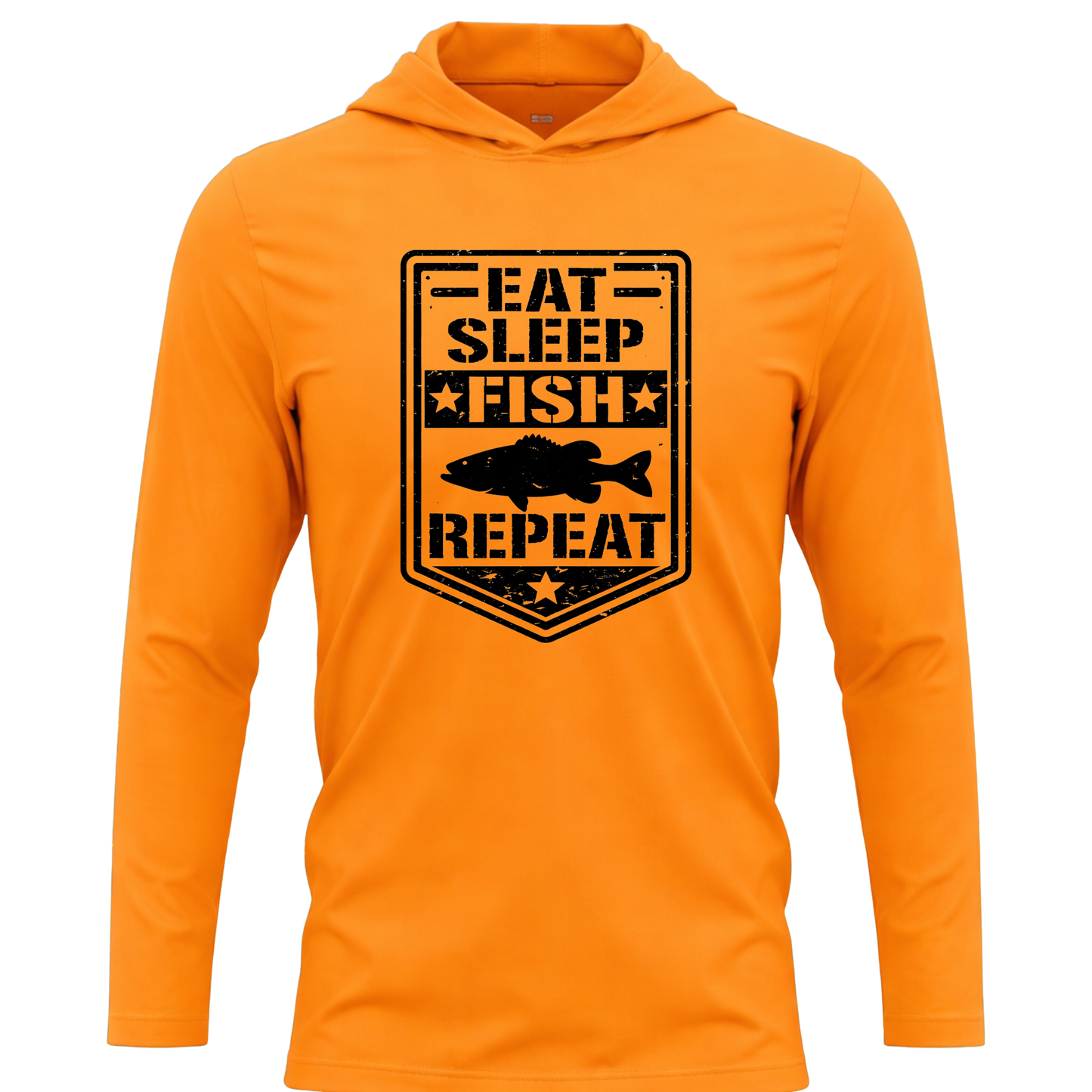 Eat Sleep Fish Repeat SPF50 Performance Fishing Hoodie