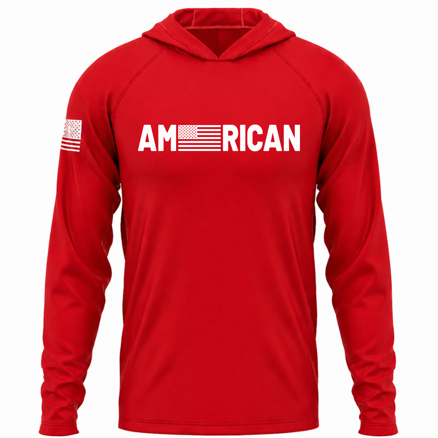 American Patriotic Performance Hoodie