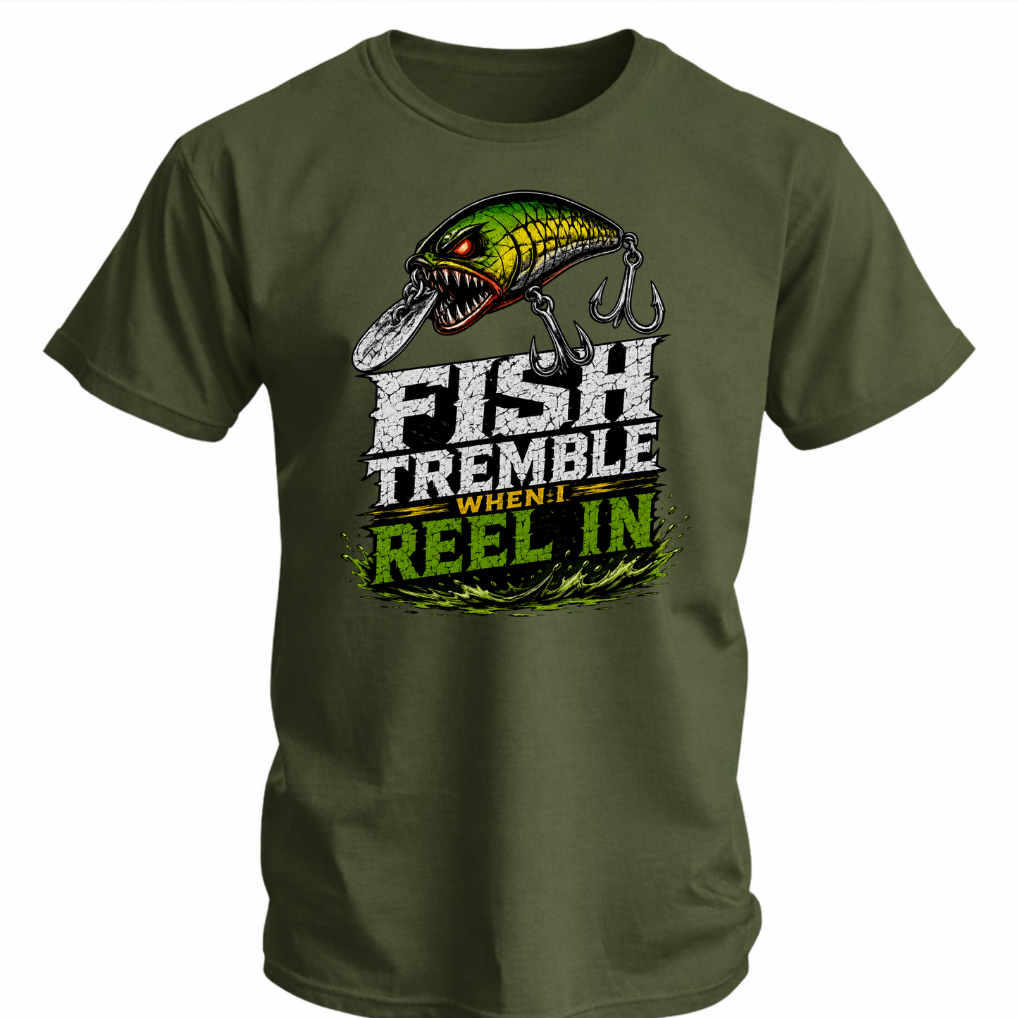 Fish Tremble When I Reel In Softstyle T-Shirt