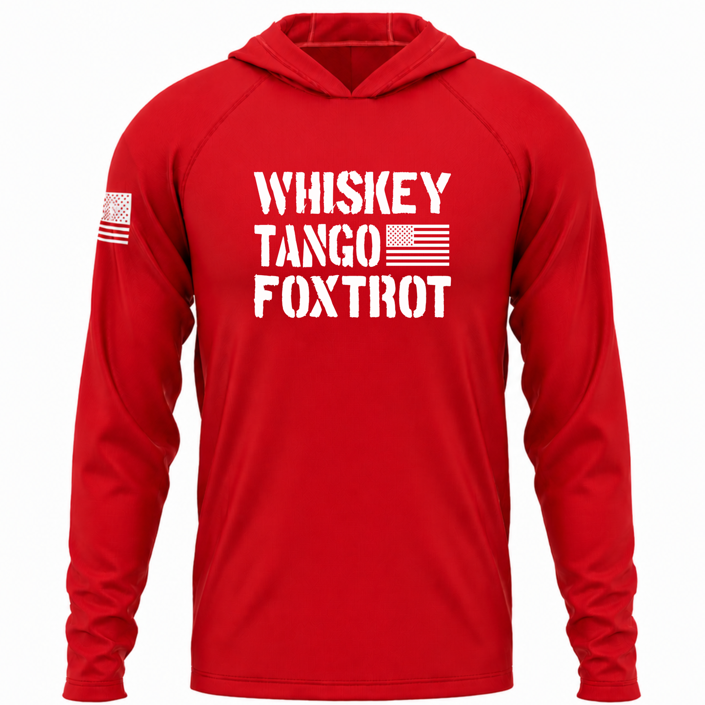 WTF Patriotic Performance Hoodie