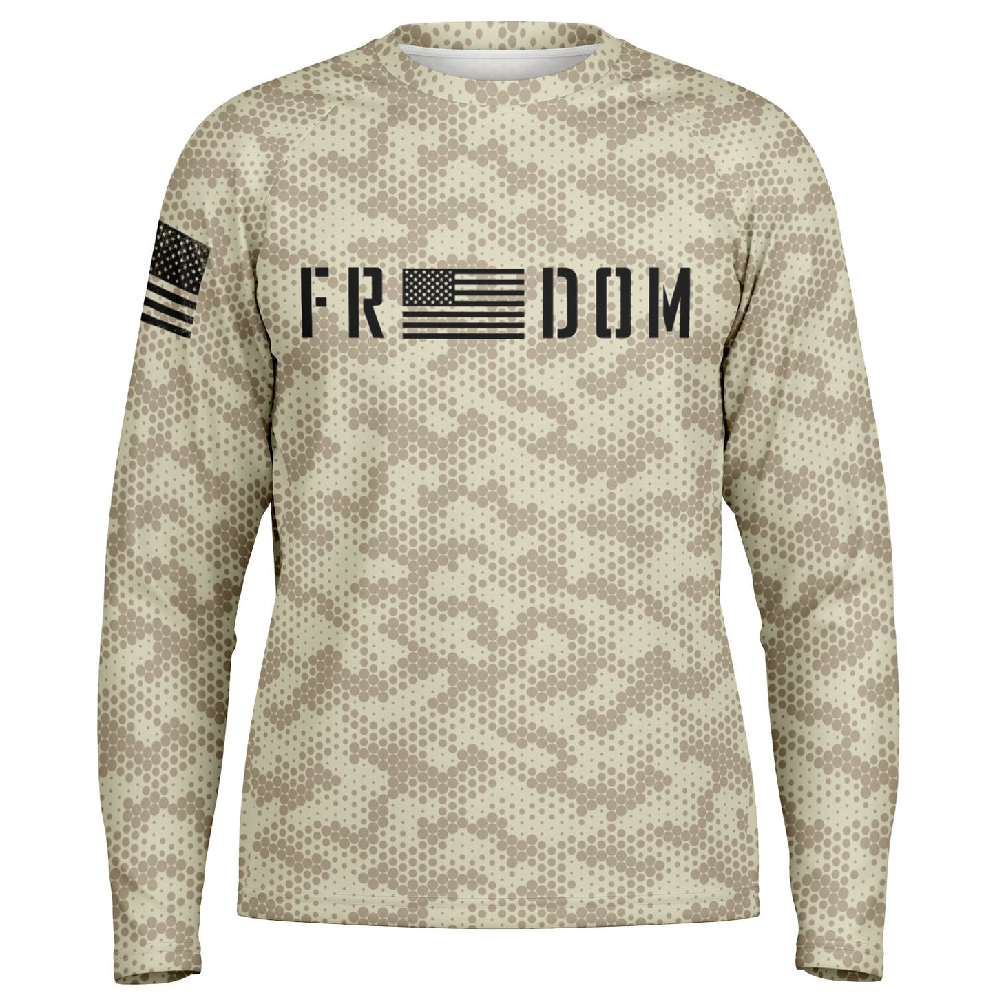 Freedom UPF40 Long Sleeve Patriotic Tee