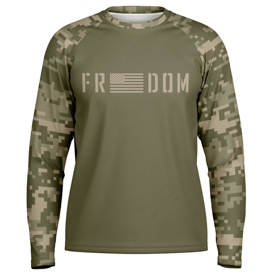 Freedom UPF40 Long Sleeve Patriotic Tee