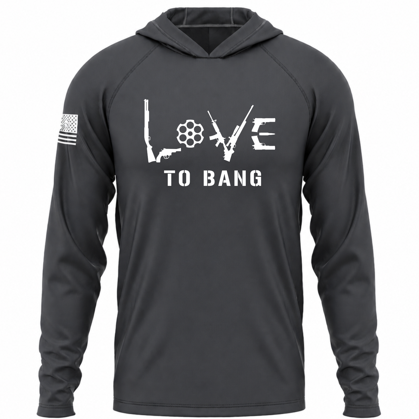 Love To Bang Patriotic Performance Hoodie