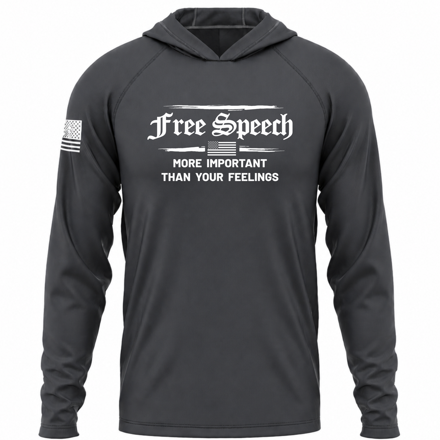 Free Speech Patriotic Performance Hoodie