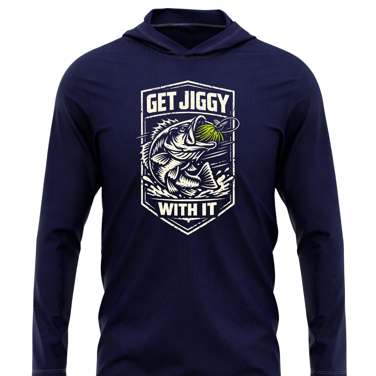 Get Jiggy With It SPF50 Performance Fishing Hoodie
