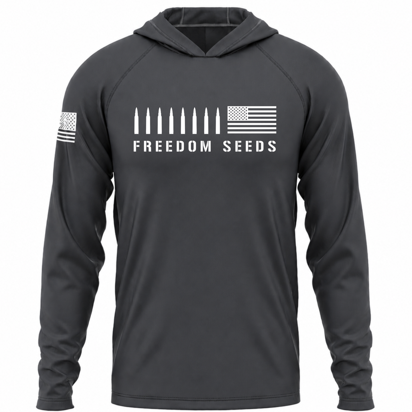 Freedom Seeds Patriotic Performance Hoodie