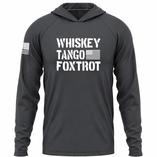 WTF Patriotic Performance Hoodie