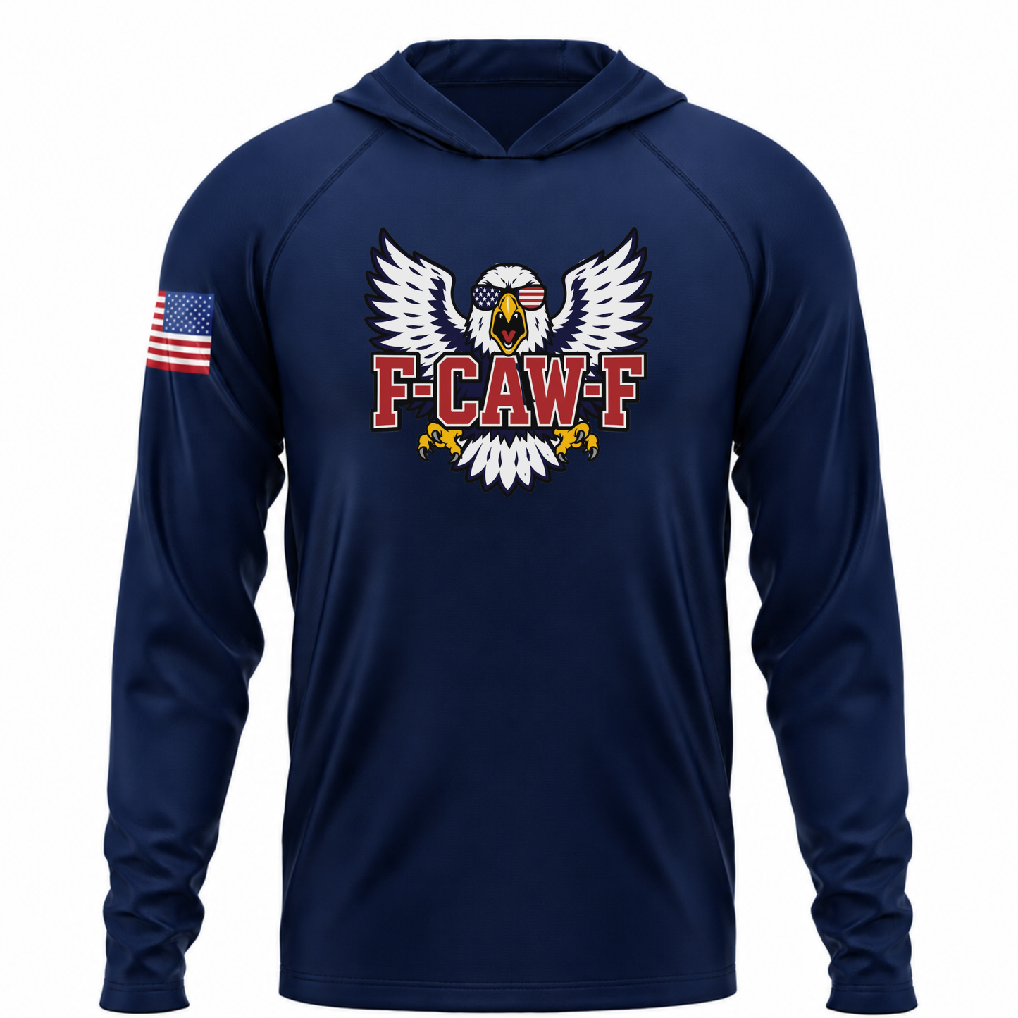 F-CAW-F Patriotic Performance Hoodie