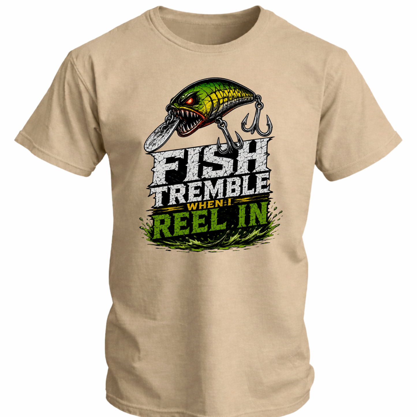 Fish Tremble When I Reel In Softstyle T-Shirt