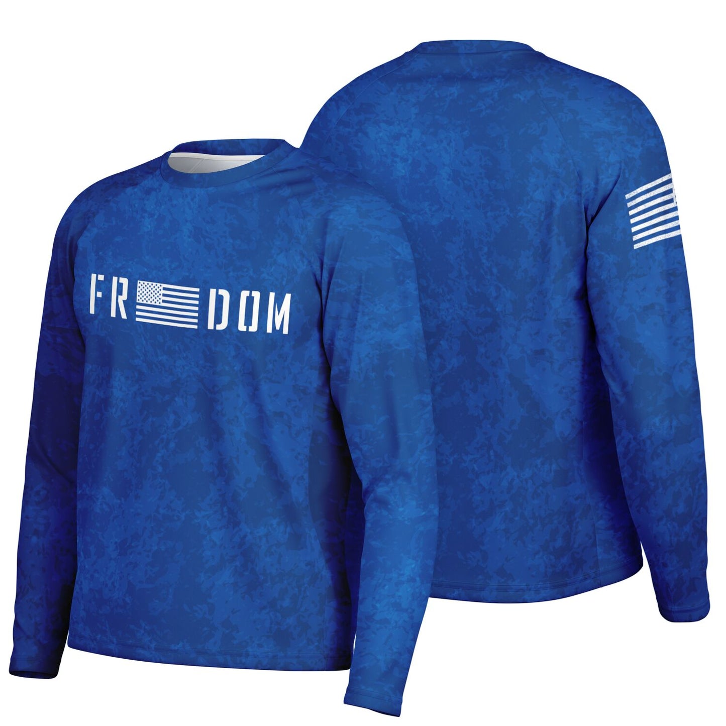 Freedom UPF40 Long Sleeve Patriotic Tee