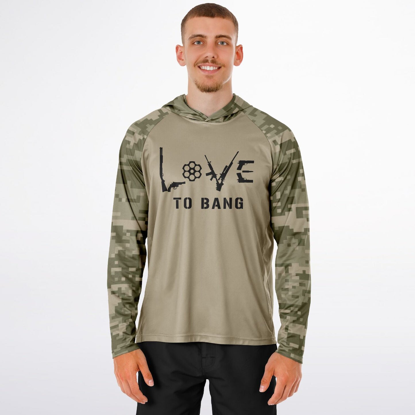 Love To Bang SPF50 Patriotic Performance Hoodie