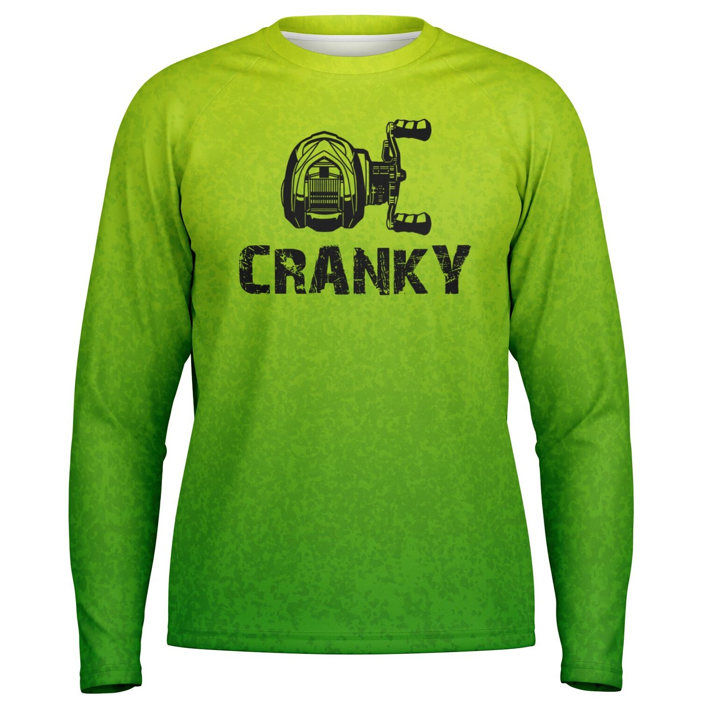Cranky Baitcaster UPF40 Performance Fishing Long Sleeve T Shirt