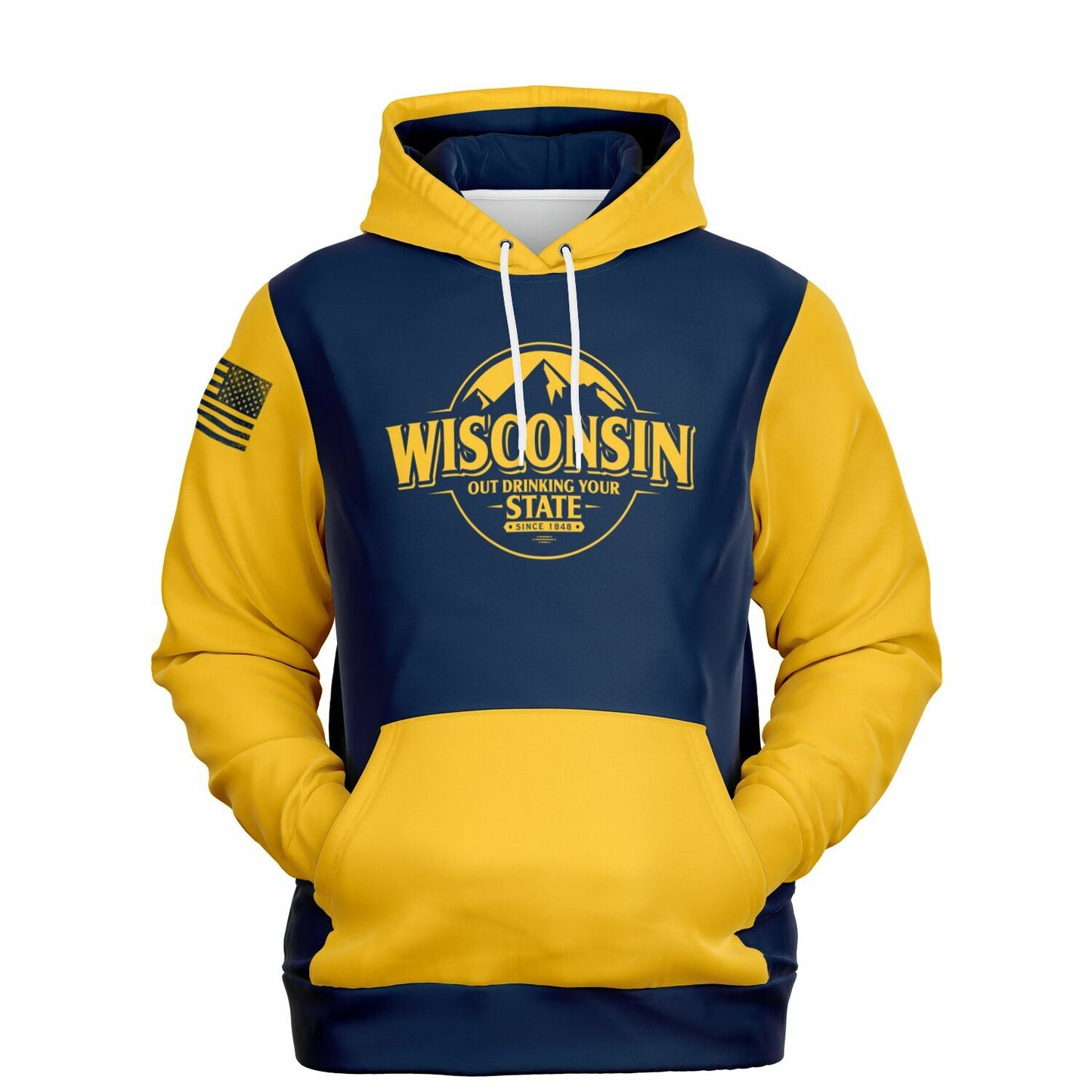 Wisconsin Out Drinking Your State Hoodie