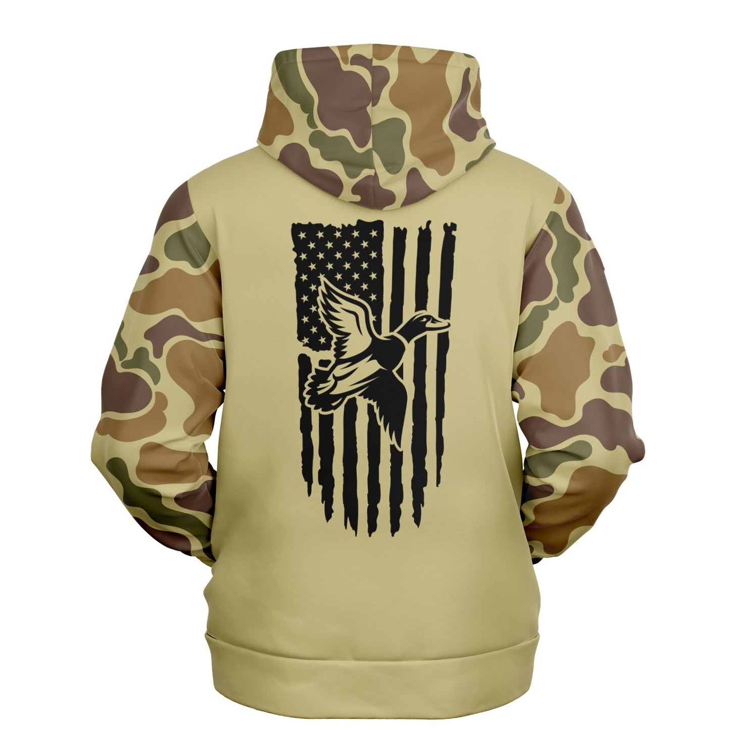 Duck Around and Find Out Retro Camo Duck Hunting Hoodie