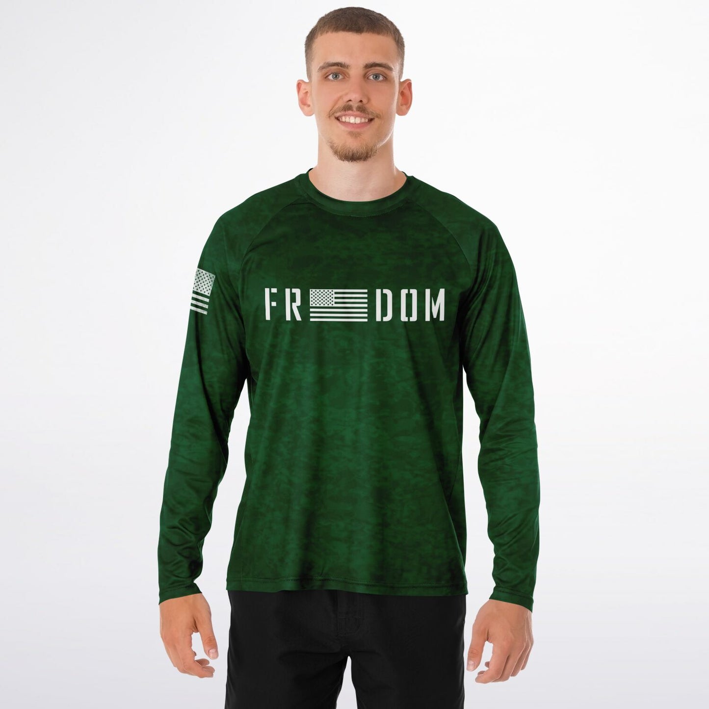 Freedom UPF40 Long Sleeve Patriotic Tee