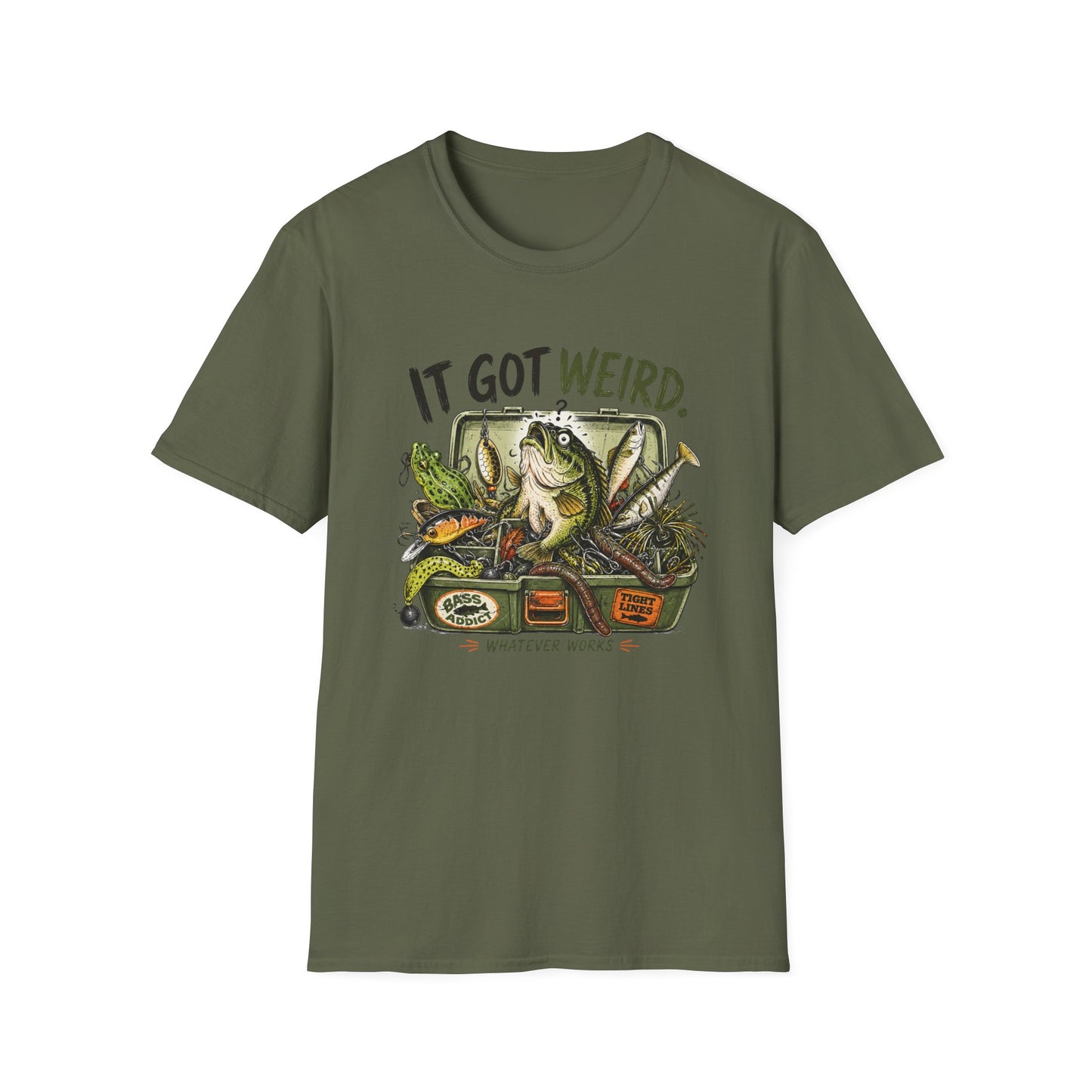 It Got Weird Fishing Softstyle T-Shirt