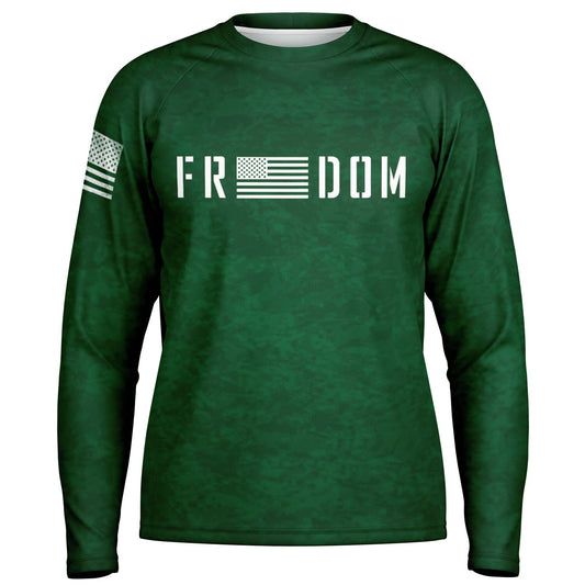Freedom UPF40 Long Sleeve Patriotic Tee
