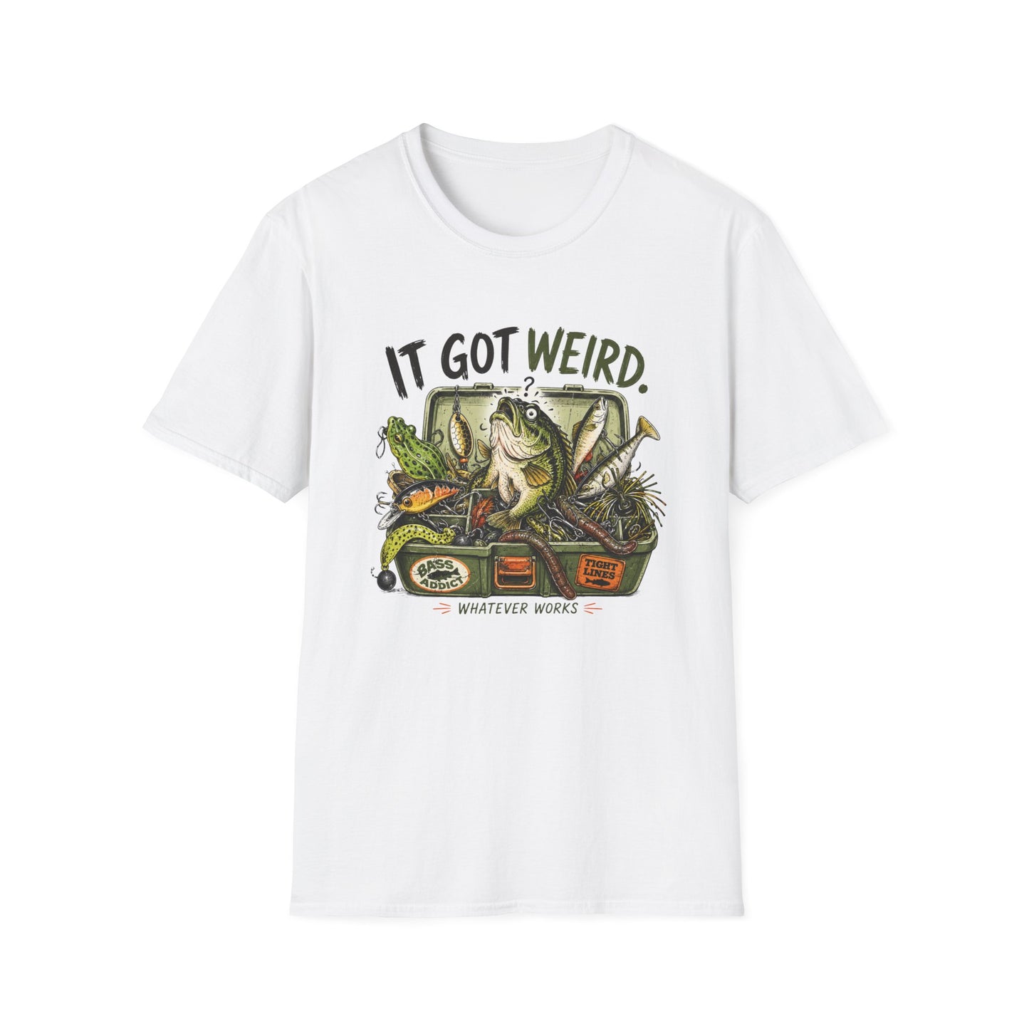 It Got Weird Fishing Softstyle T-Shirt