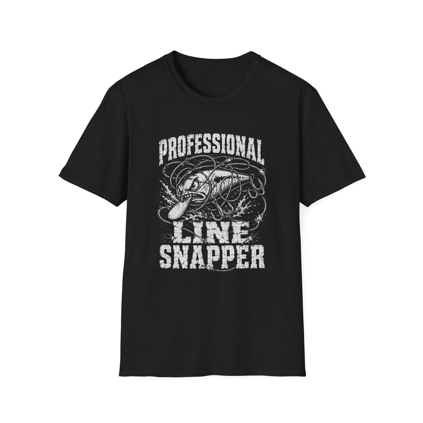 Professional Line Snapper Fishing Softstyle T-Shirt