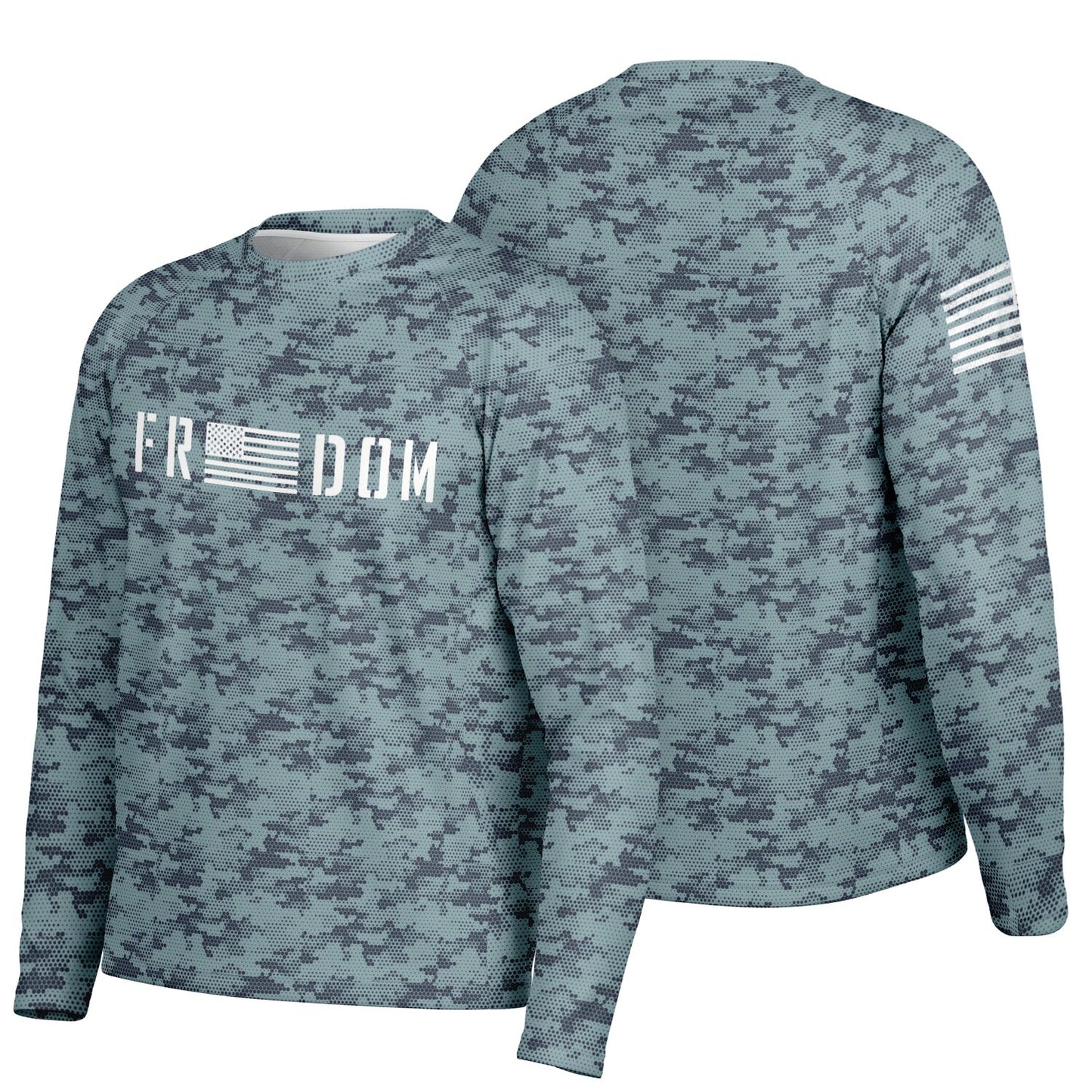 Freedom UPF40 Long Sleeve Patriotic Tee