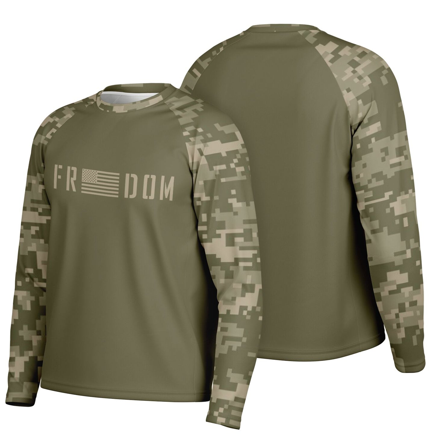 Freedom UPF40 Long Sleeve Patriotic Tee