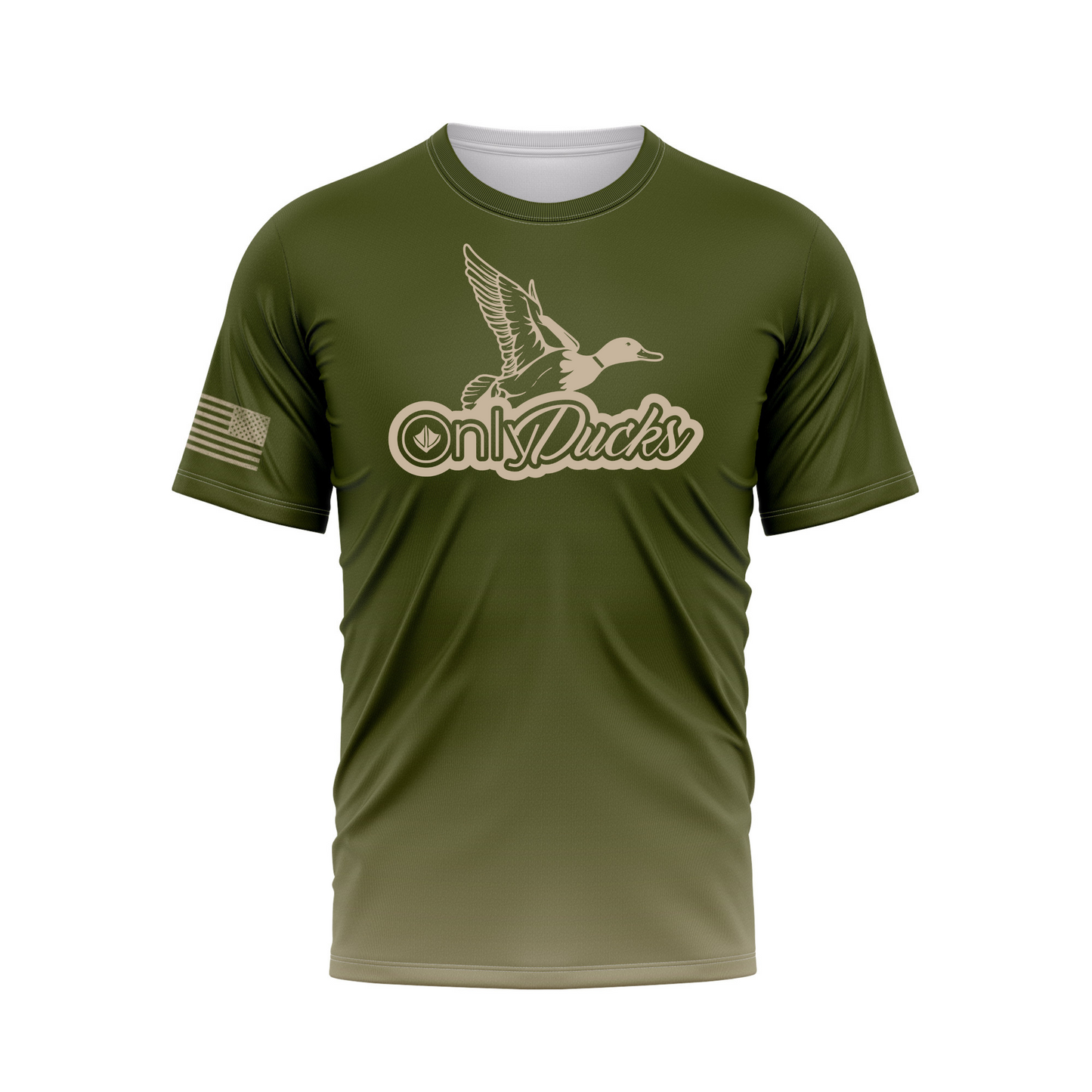 Only Ducks Duck Hunting Performance Tee