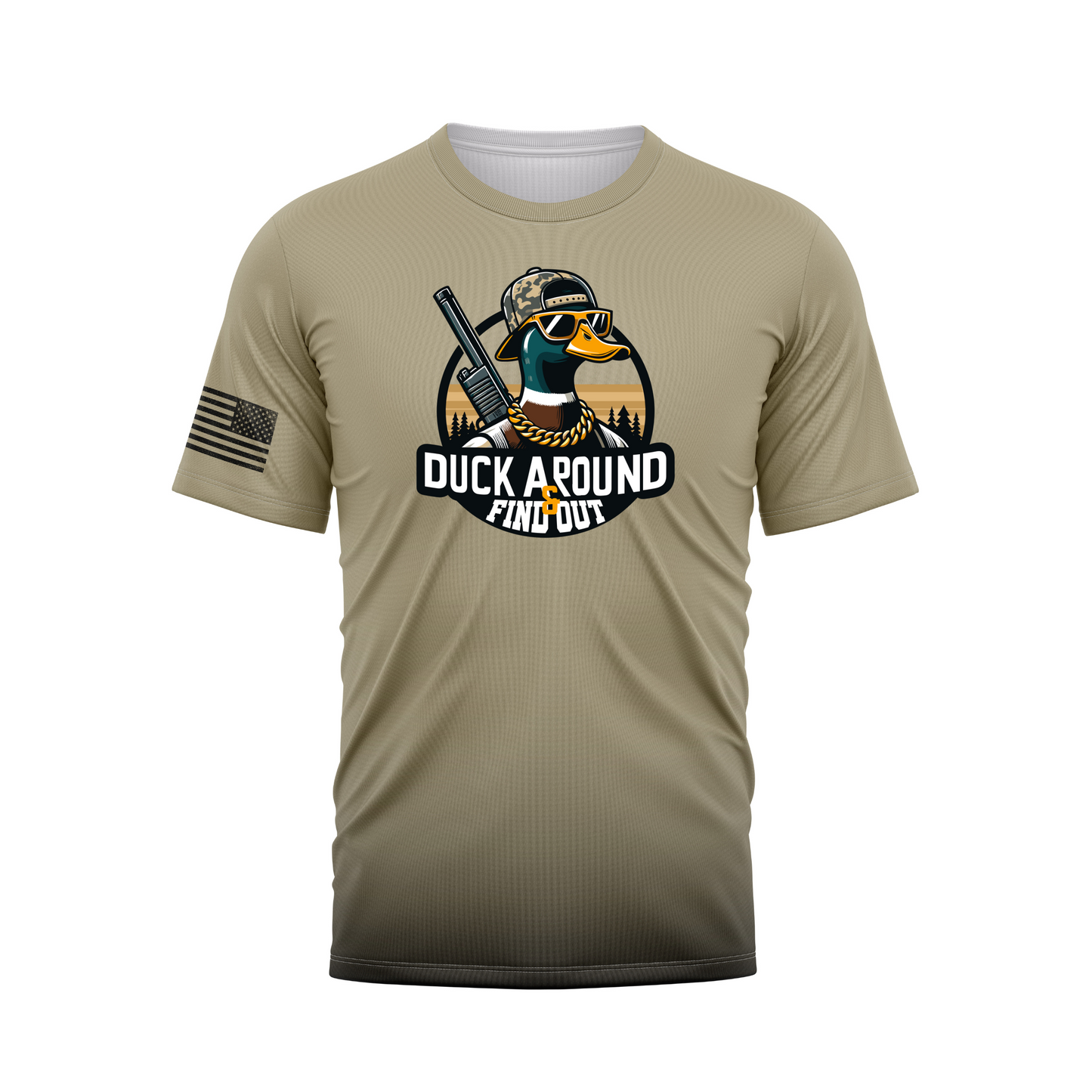 Duck Around And Find Out Duck Hunting Performance Tee