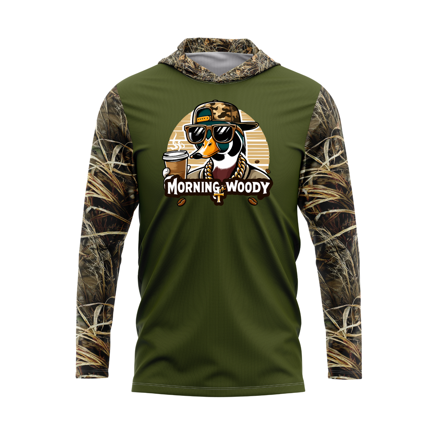 Morning Woody SPF50 Duck Hunting Performance Hoodie