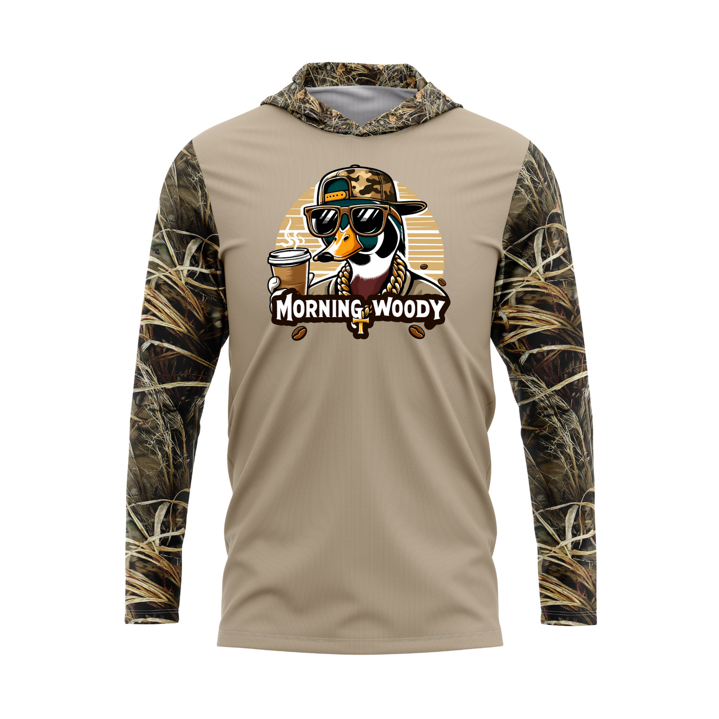 Morning Woody SPF50 Duck Hunting Performance Hoodie