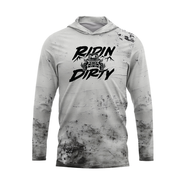 【YOURNUS】Furious Dirty White Hoodie Dirty Washed Oversized Hoodie Black / White - STIGMA | 60