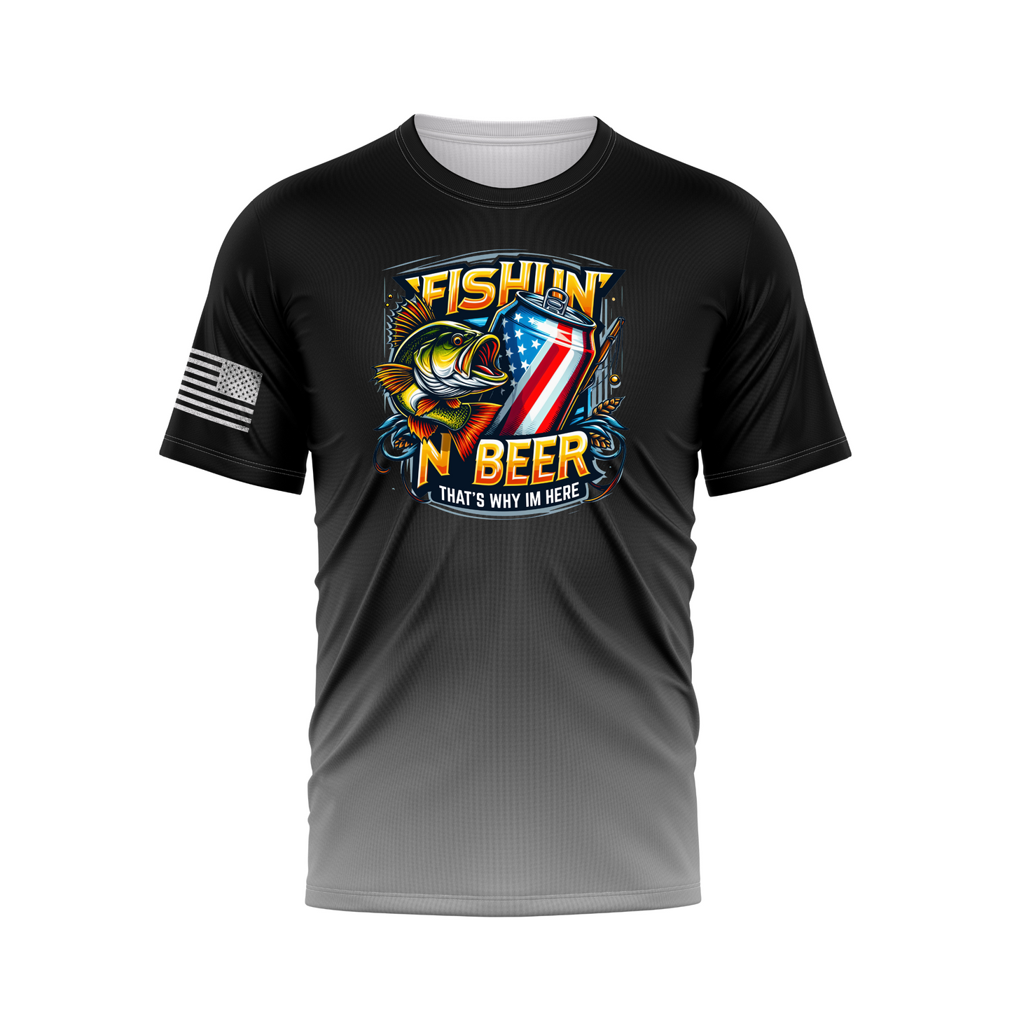 Fishin N Beer Performance Tee