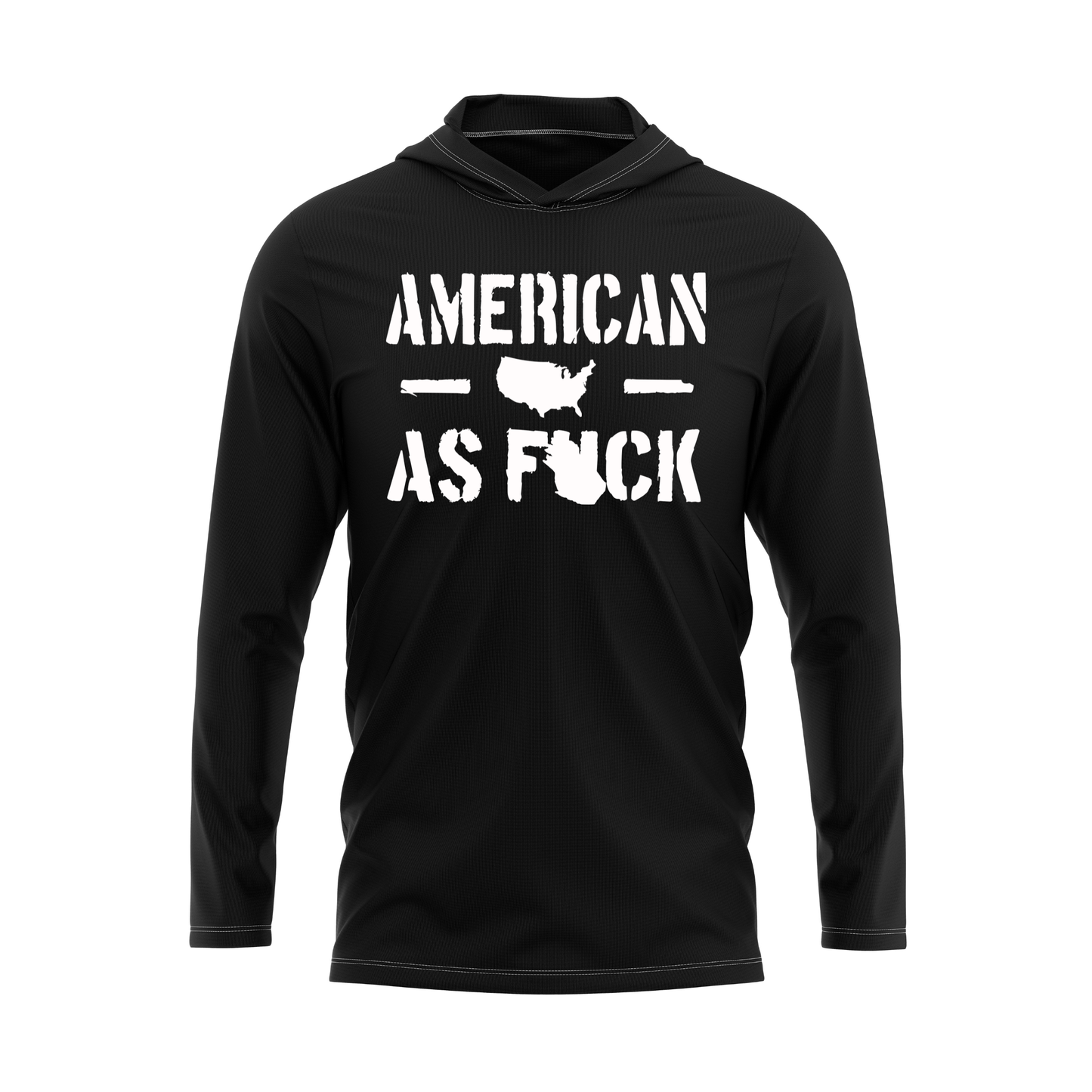 American As F*ck Moisture Wicking Performance Hoodie
