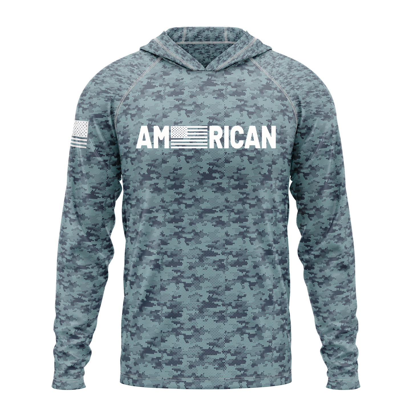 American SPF50 Patriotic Performance Hoodie