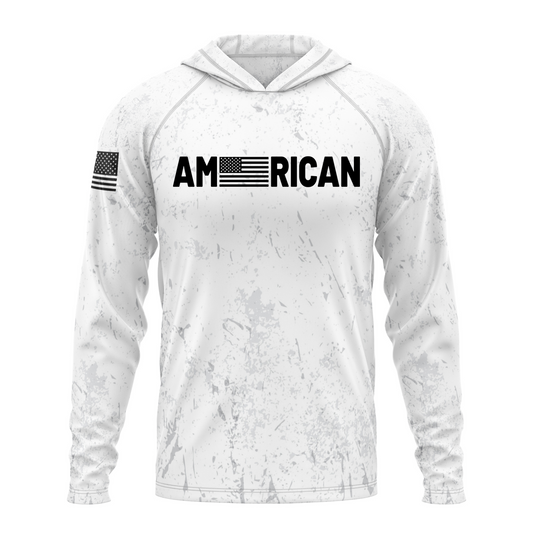 American SPF50 Patriotic Performance Hoodie