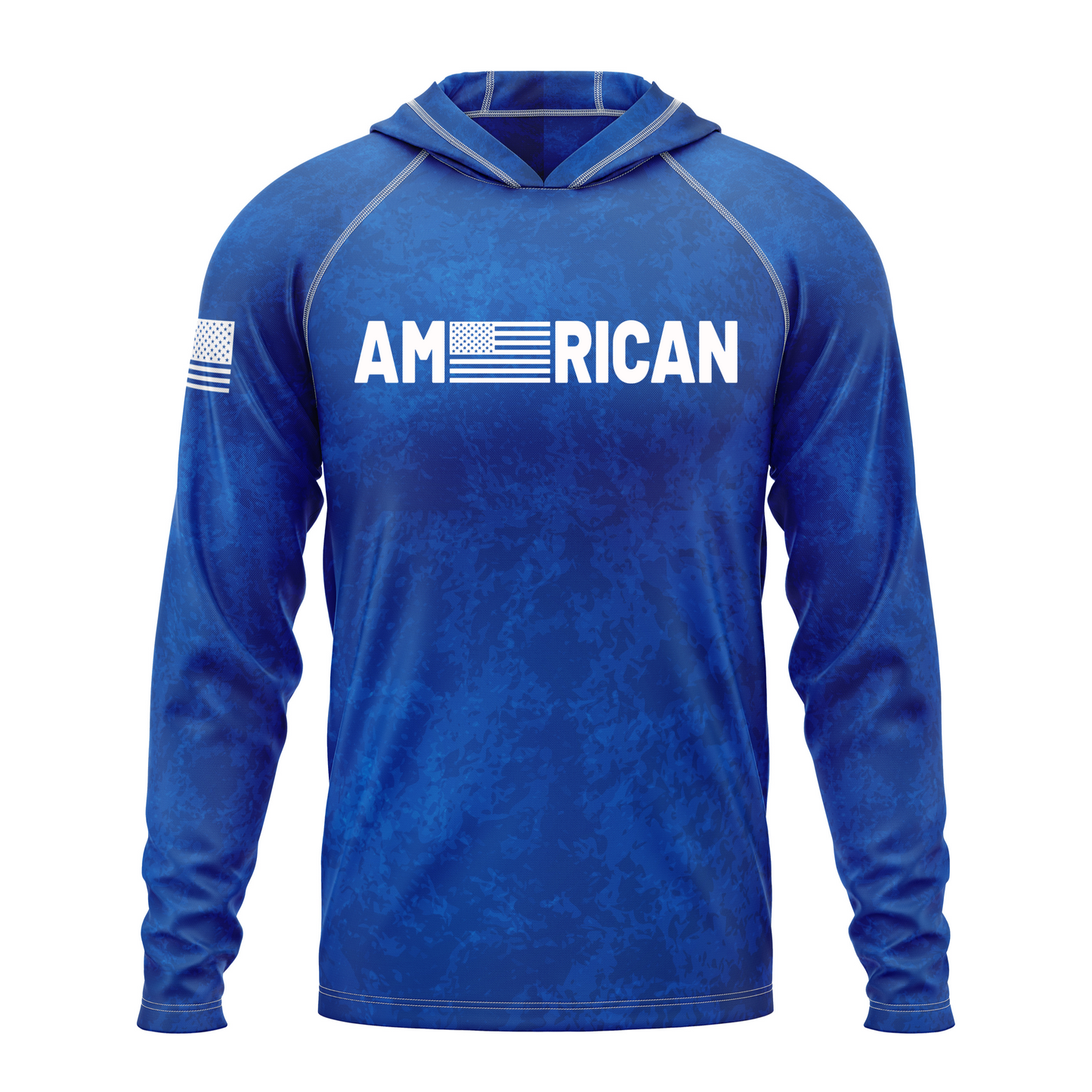 American SPF50 Patriotic Performance Hoodie