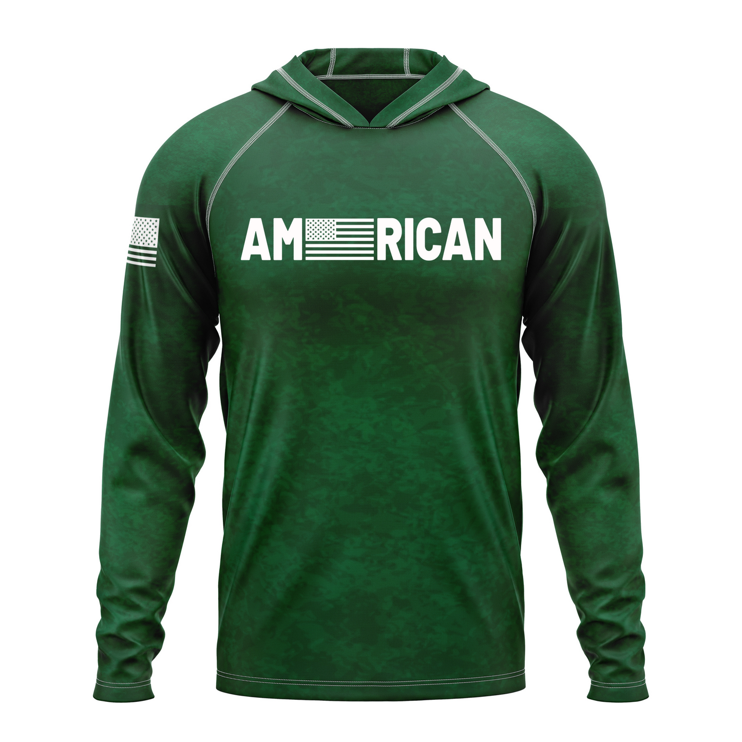 American SPF50 Patriotic Performance Hoodie