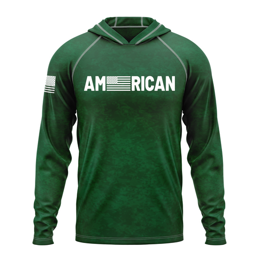 American SPF50 Patriotic Performance Hoodie