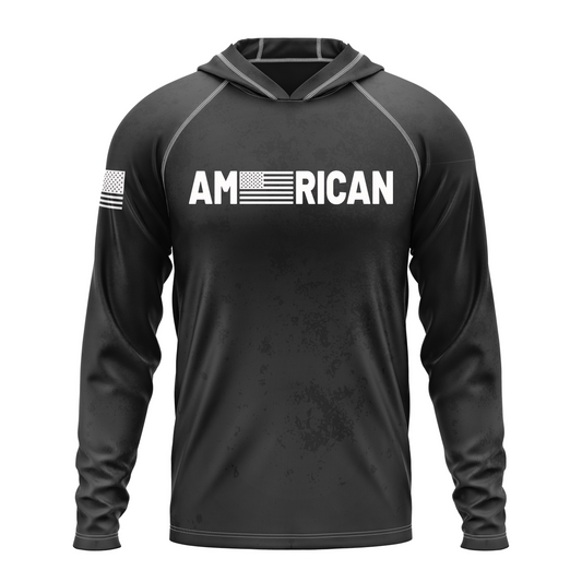 American SPF50 Patriotic Performance Hoodie