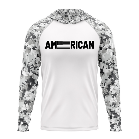 American SPF50 Patriotic Performance Hoodie