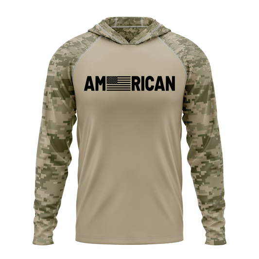 American SPF50 Patriotic Performance Hoodie