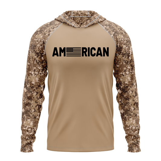 American SPF50 Patriotic Performance Hoodie