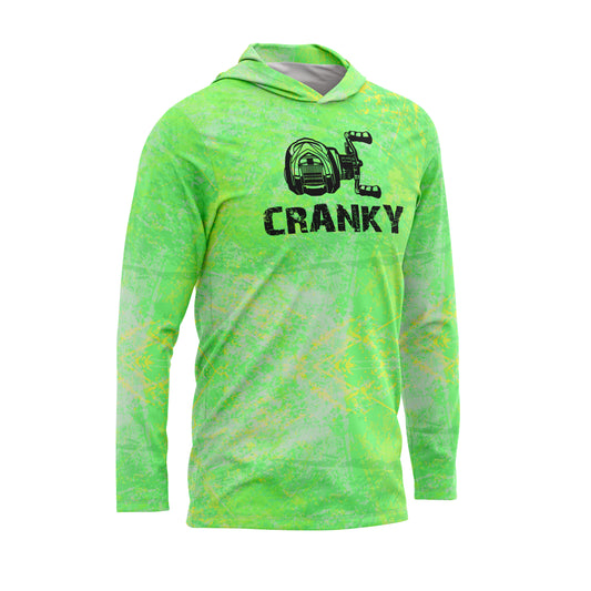 Cranky Baitcaster SPF50 Performance Fishing Hoodie