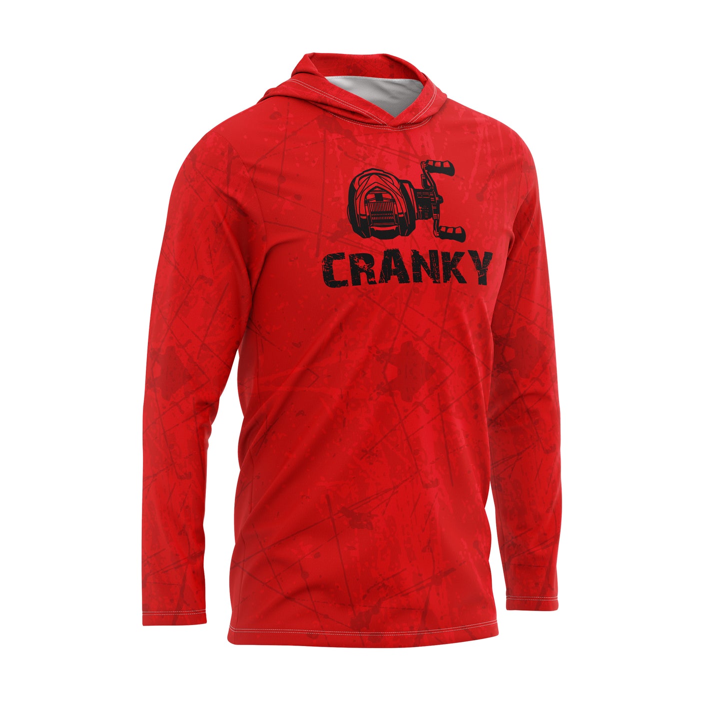Cranky Baitcaster SPF50 Performance Fishing Hoodie