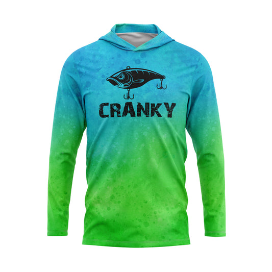 Cranky Crankbait SPF50 Performance Fishing Hoodie