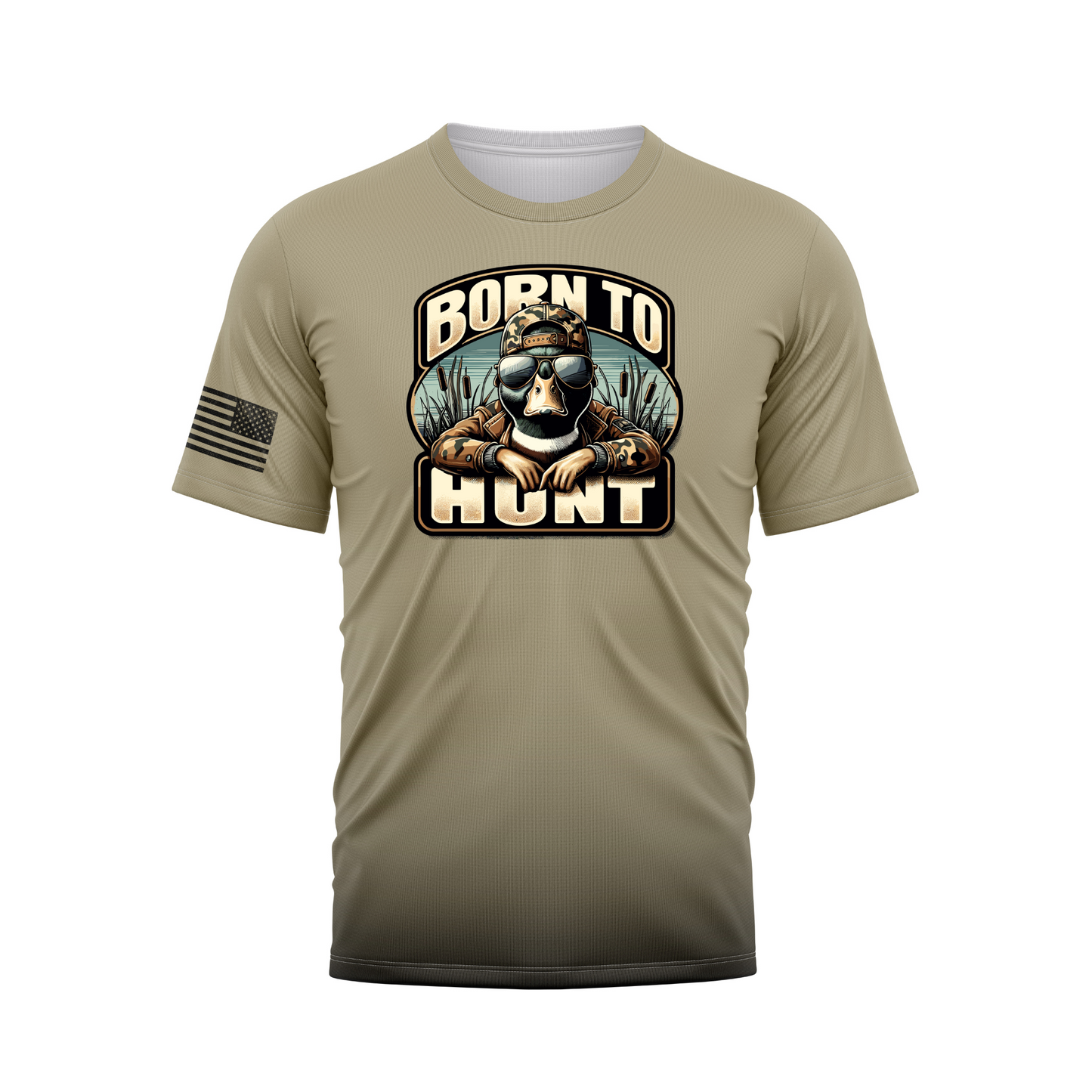 Born To Hunt Performance Duck Hunting Tee